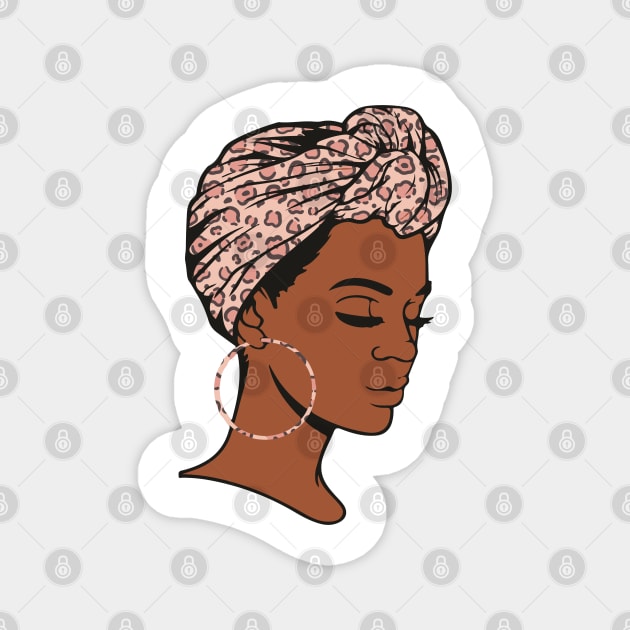 Black Woman, Natural hair, Black girl, Black woman Magnet by UrbanLifeApparel