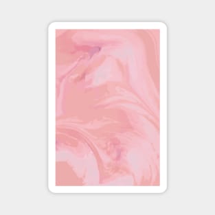 light pink painting Magnet