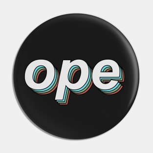 ope Pin