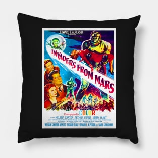 Invaders from Mars Pillow