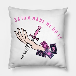 Satan made me do it Pillow