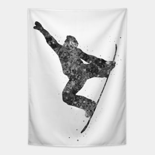 Snowboarder Tapestry