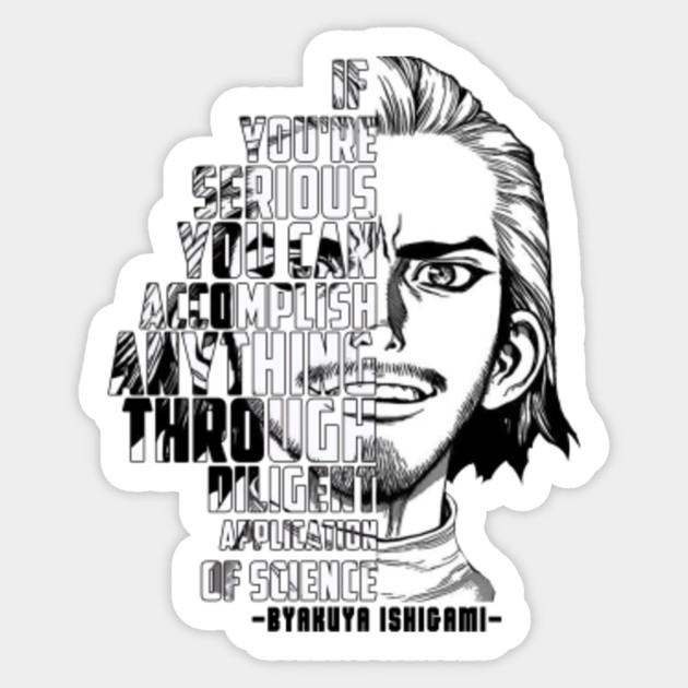 Get Wallpaper Dr Stone Byakuya Ishigami Quotes Series Byakuya Ishigami For iPhone Free