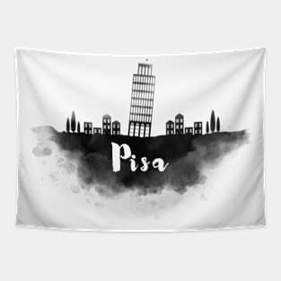 Pisa watercolor Tapestry