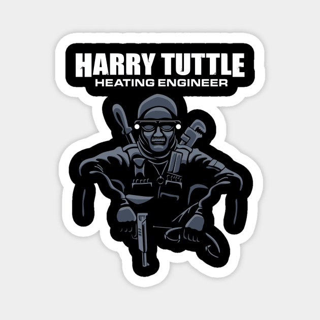 Harry Tuttle - Heating Engineer Magnet by DoodleDojo