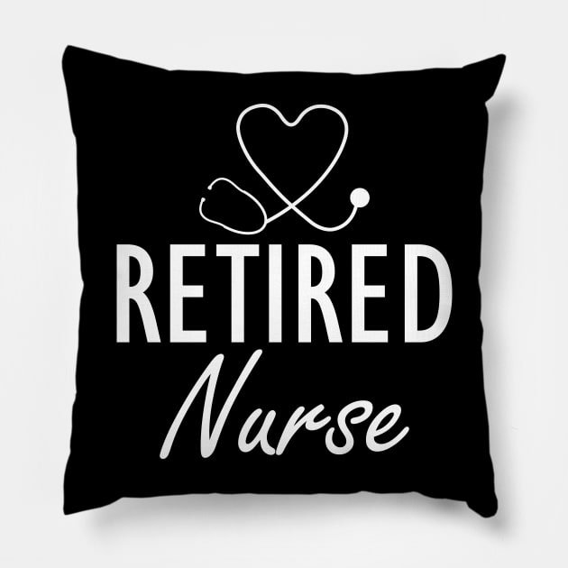 Retired Nurse w Pillow by KC Happy Shop