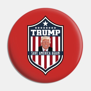 2024 Trump Save America Again Pin