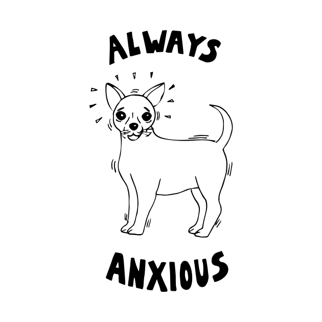 Always Anxious by carolinewillustration