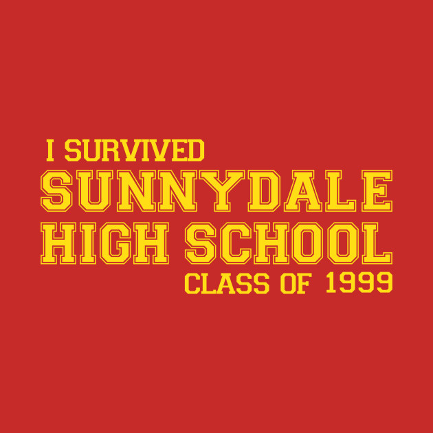 I Survived Sunnydale High School Class Of 1999 Buffy T Shirt