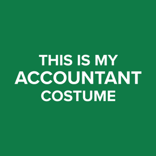 Halloween Costume Accountant T-Shirt