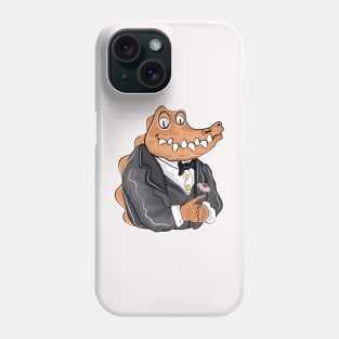 Crocodile Gentleman Phone Case