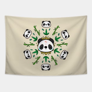 Pandala - Mandala Panda Tapestry