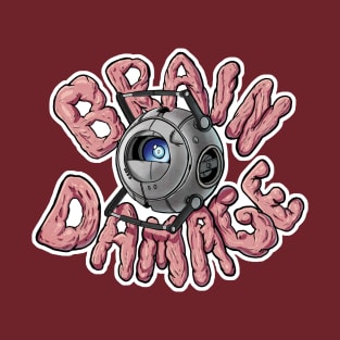 Brain Damage - Wheatley Portal T-Shirt