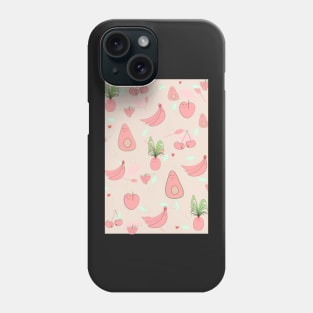 Pink Fruits Phone Case