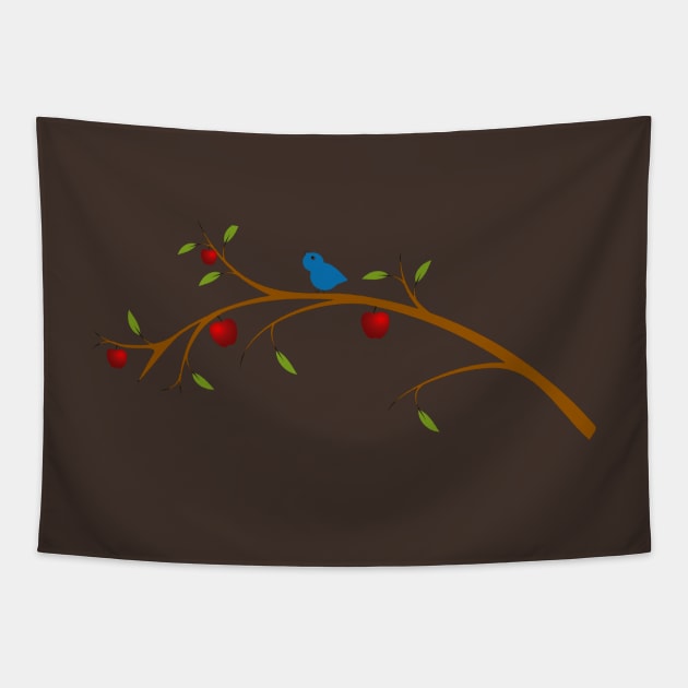 Apple Branch Tapestry by Cblue