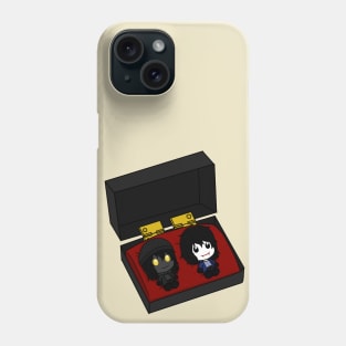 the puppeteer and bloody painter chibi figure Phone Case