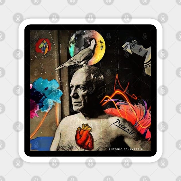 Forever Picasso Magnet by antoecha80