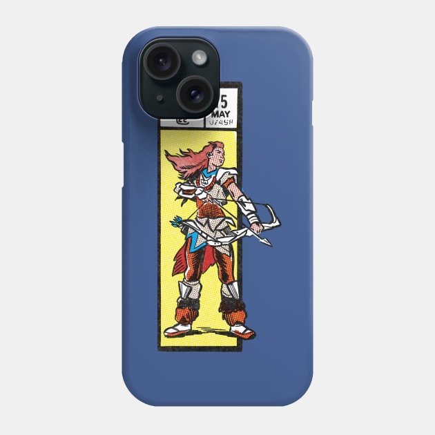 Comic book corner box - Horizon Zero Dawn fan art Phone Case by MarkScicluna