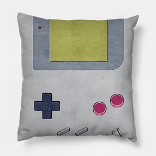 Old Gray Green Boy Pillow