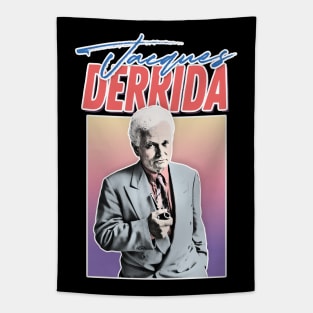 Jacques Derrida / Philosophy Fan Gift Design Tapestry