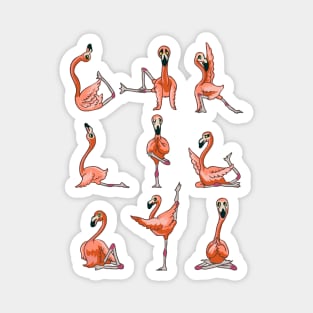 FLAMINGO YOGA Magnet