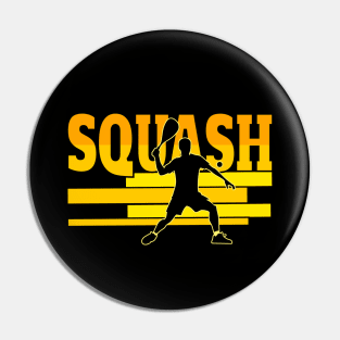 Squash player Pin