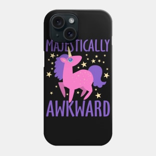 Majestically Awkward Unicorn Phone Case