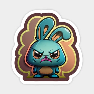 Anger Bunny Magnet