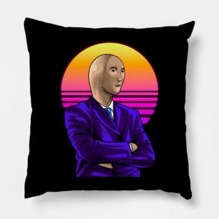 Stonk Meme Guy Pillow