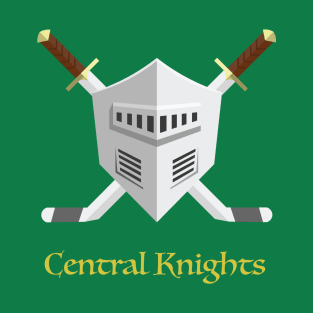 Central Knights (Gold Lettering) T-Shirt