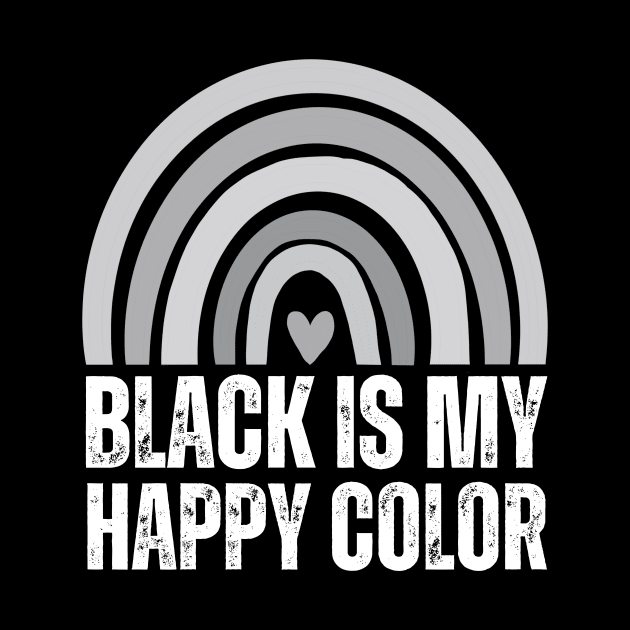 black is my happy color by mourad300