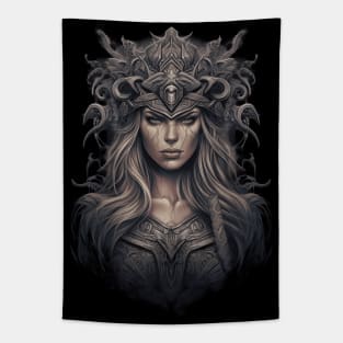 Viking Shield Maiden 03 Tapestry