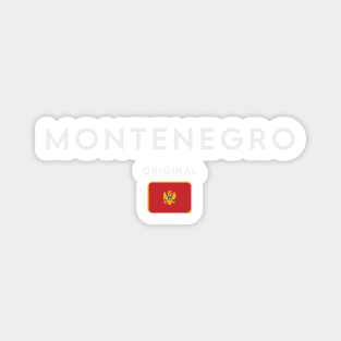 Montenegro flag, Montenegrin flag Magnet
