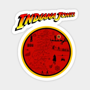 Indy Adventures Magnet