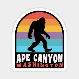 Ape Canyon Washington Bigfoot Sasquatch Mount St. Helens Magnet
