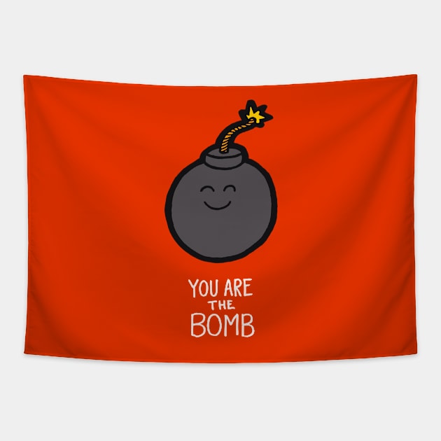 You are the Bomb Tapestry by evannave