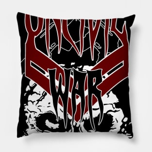 Uncivil War Skull Pillow