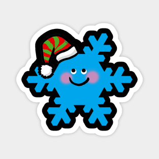 cute blue snowflake Magnet