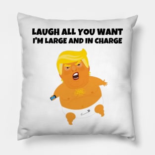 Funny Trump Baby Sticker and Shirt Pillow