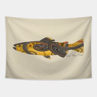 Earl Grey Trout Tapestry