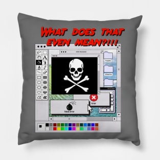 Fatal Computer Pillow