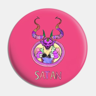 Coloring Book Satan 4 Pin