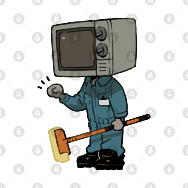 Tv-head of Virginia by COOLKJS0