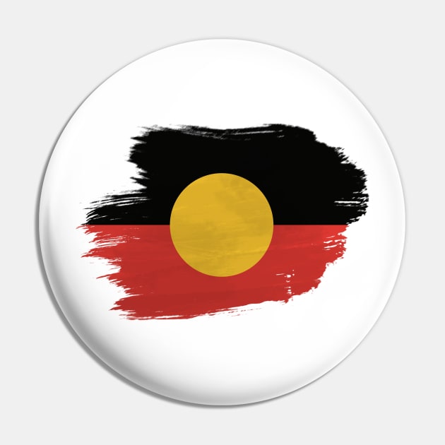 Aboriginal Flag Pin by CF.LAB.DESIGN