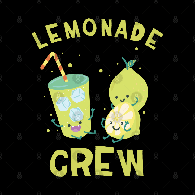 Cute kawaii Lemonade Crew fun summertime by opippi