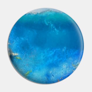 Watercolor underwater ocean life Pin