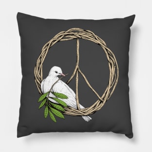 Peace Dove Pillow