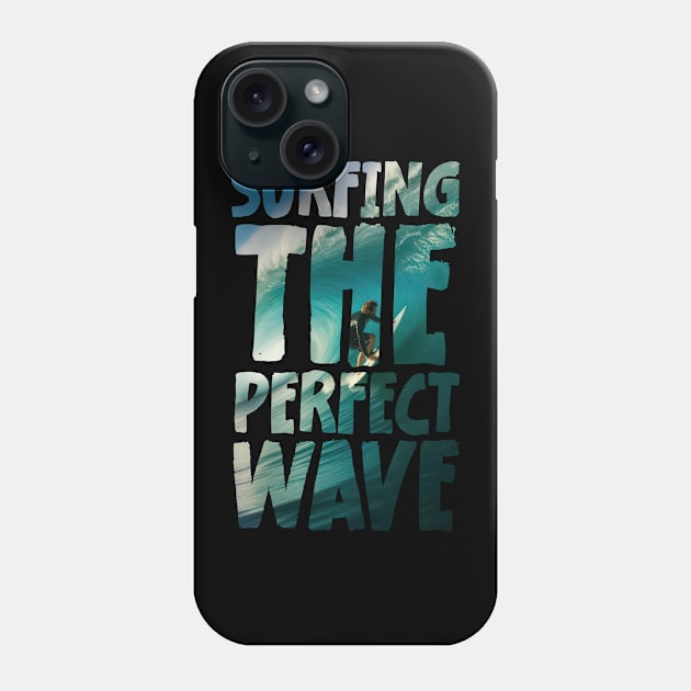 Surfing the perfect wave Phone Case by star trek fanart and more