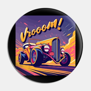 Vrooom seventies car Pin