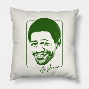 Al Green / Retro Soul Fan Design Pillow